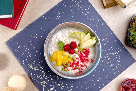 Овсяная каша на молоке