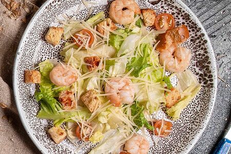 Цезарь с креветками