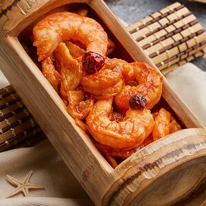 Խոզի միս մանրածովախեցգետնով բամբուկի մեջ