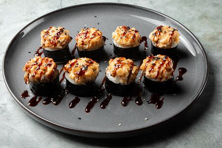 Запеченный ролл Ханма с угрем