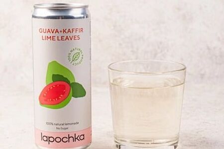 Лимонад Lapochka гуава и каффир лайм