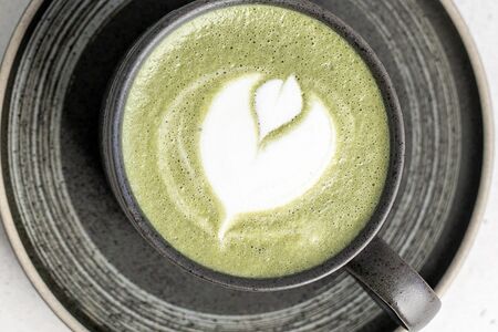 Матча Лайм на кокосовом молоке