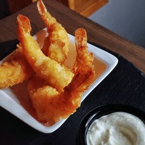 Креветки тигровые в темпуре