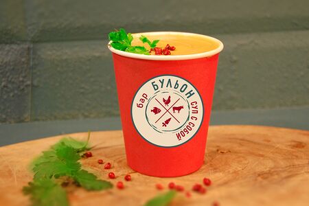 Крем-суп из красной чечевицы