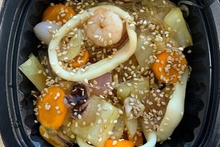 Фунчоза с морепродуктами