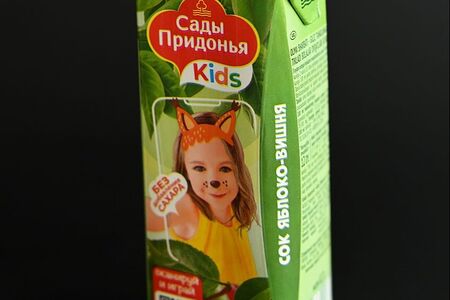 Сок Сады Придонья яблоко-вишня
