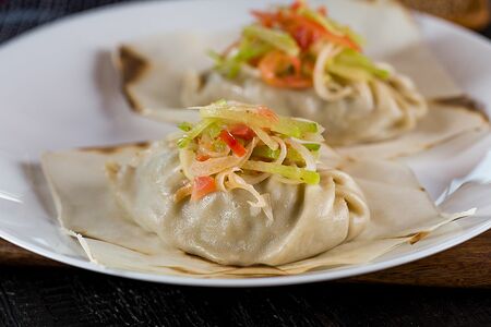 Манты с говядиной