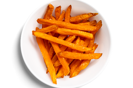 Большой батат фри