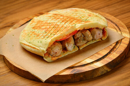 Пита с куриным бедром