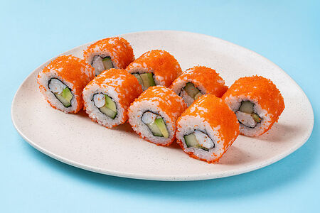 Ролл Калифорния с креветкой