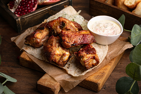 Шашлык из свиных ребрышек