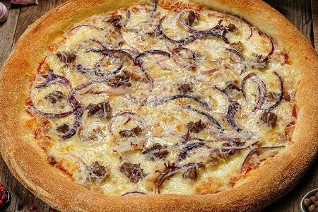 Пицца Кавказская с фаршем