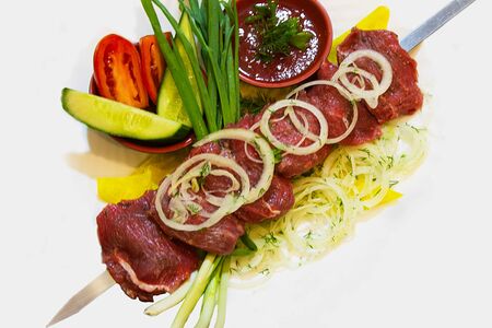 Шашлык из говядины