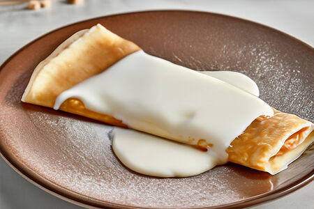 Блин со сгущенкой