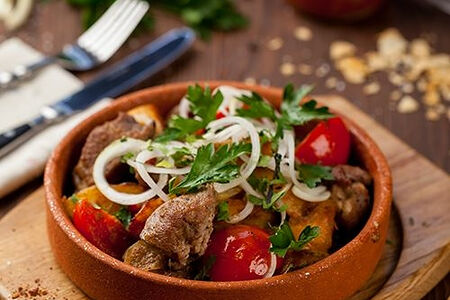 Оджахури со свининой