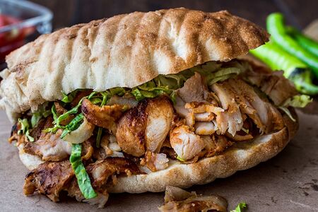 Гирос с курицей