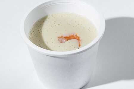 Крем-суп с креветками