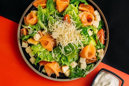 Цезарь с сёмгой