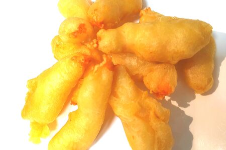 Жареные креветки королевские