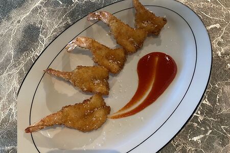 Хрустящие креветки