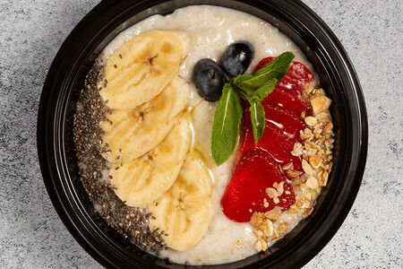 Каша овсяная на кокосовом молоке