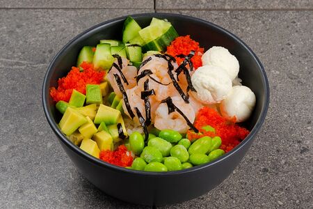 Поке с креветкой