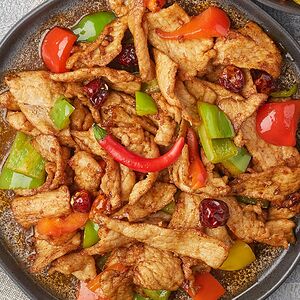 Կծու խոզի միս