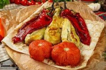 Овощи на мангале