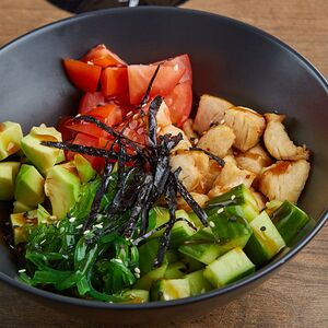 Поке с курицей