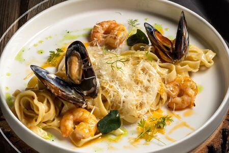 Паста с морепродуктами