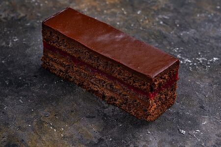 Торт Трюфель с малиной