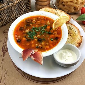 Мясной суп