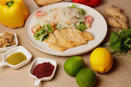 Цезарь с курицей