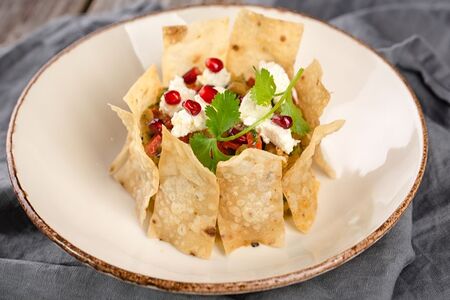 Аджапсандали с солёным сыром