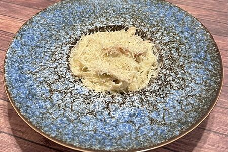 Паста в соусе песто