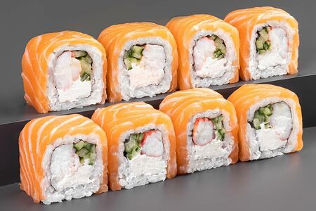 Ролл Филадельфия с крабом