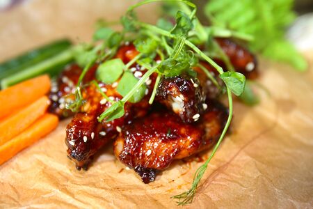 Куриные крылья BBQ