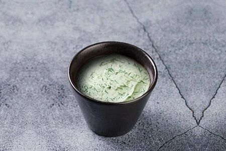 Соус сметана с зеленью