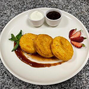 Կաթնաշոռային բլիթներ