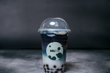 Бабл ти Голубая матча