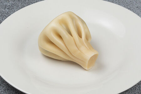 Хинкали вареные с грибами и сыром