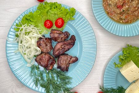 Баранья мякоть на кости