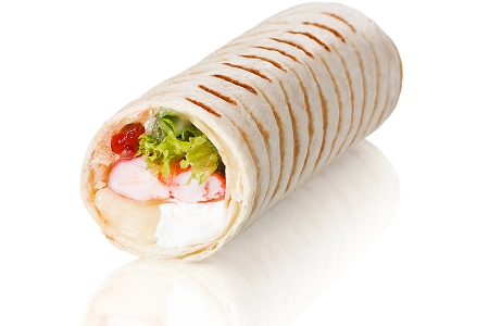 Донер с креветками