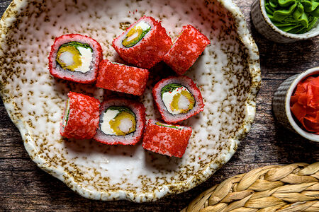 Калифорния с креветкой