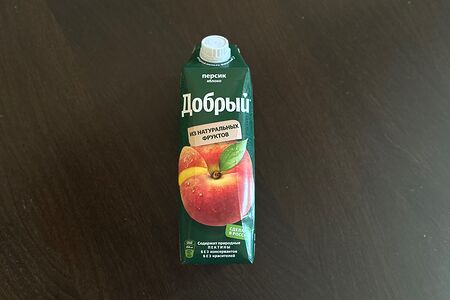 Добрый сок персиковый