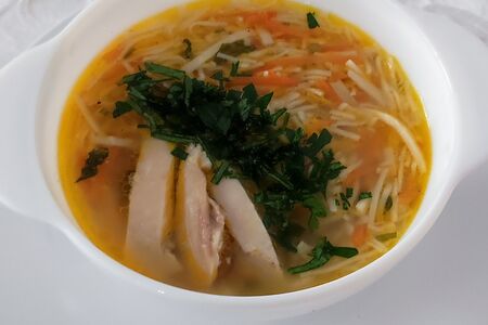 Суп-лапша с курицей