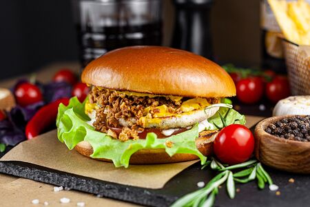 Цыпа карри и фри