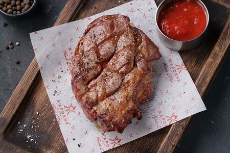 Стейк из свинины