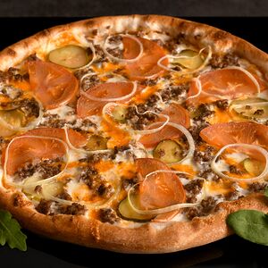 Пицца Бургер средняя