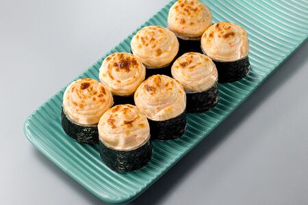 Запечённый с лососем